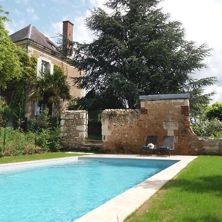 Villa L'Ecole Des Filles Ponce sur Le Loir Exterior foto